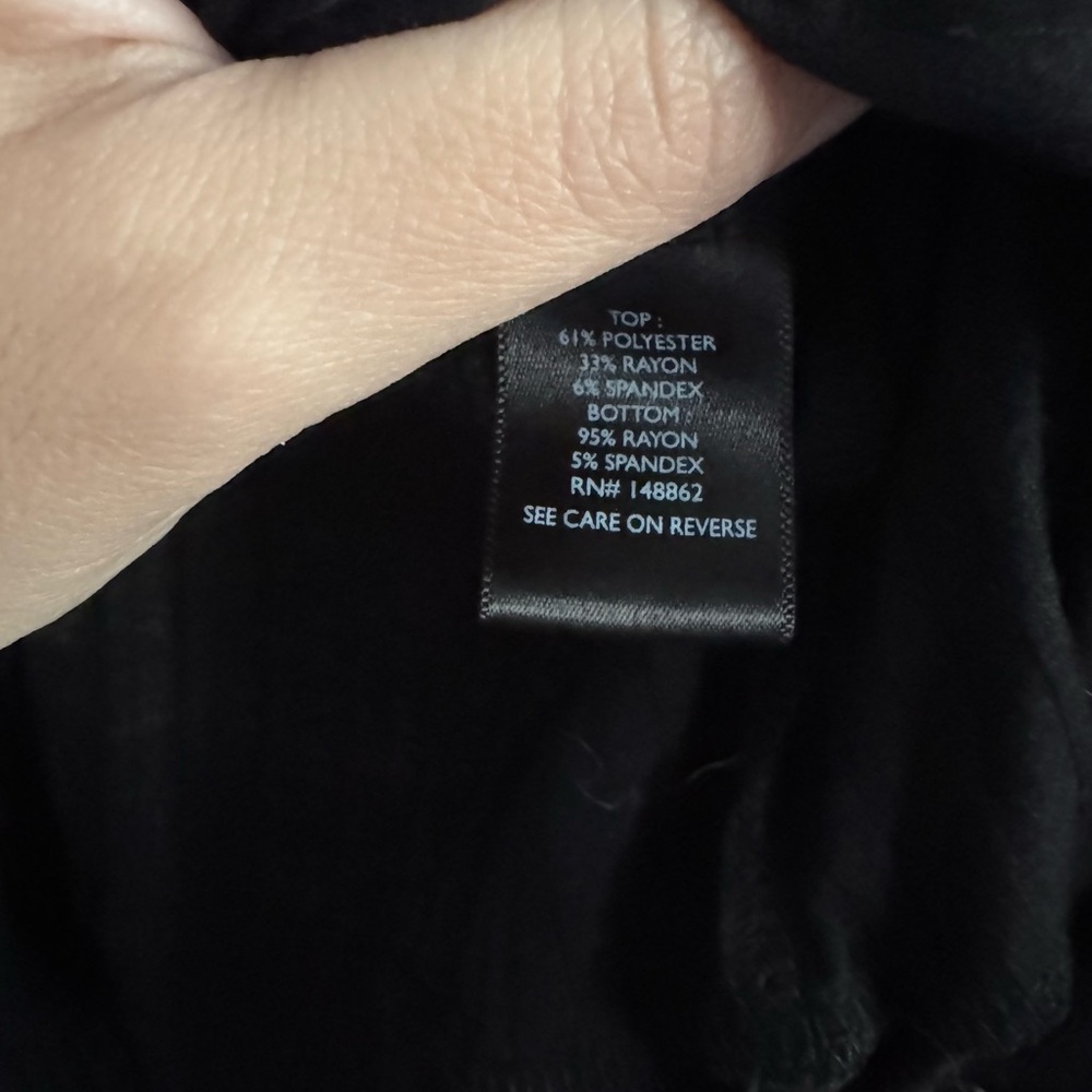 Torrid Black Ribbed Knit Top - Picture 4 of 5
